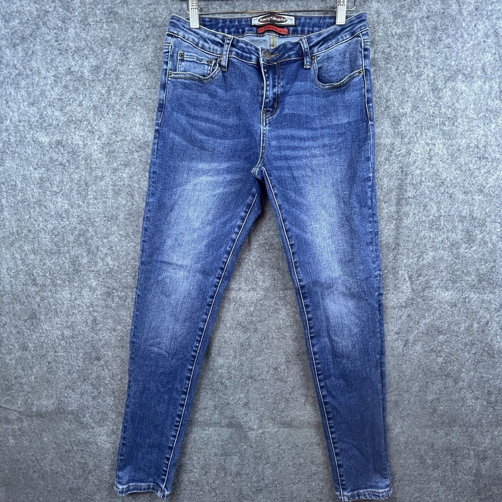 Vintage Daily Jeans Womens 11 Taper Designed in Japan‎ Stretch